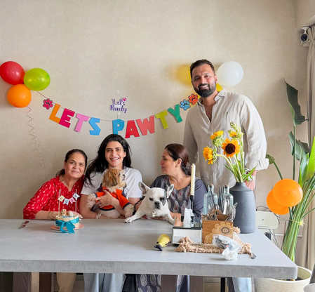 Karishma Tanna celebrates her “son” Koko’s 8th birthday