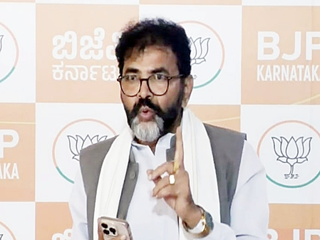 <div>Tunnel road construction project will bring disaster to B’luru, claims BJP</div>