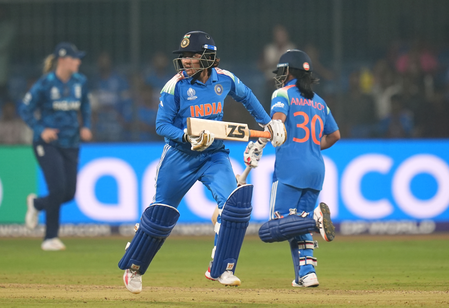 <div>They were pretty good in the chase: Mithali notes positives in India’s loss to England</div>