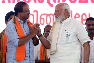 <div>Kerala BJP hails NDA’s Bihar performance; Cong calls result ‘Election Commission’s victory’</div>