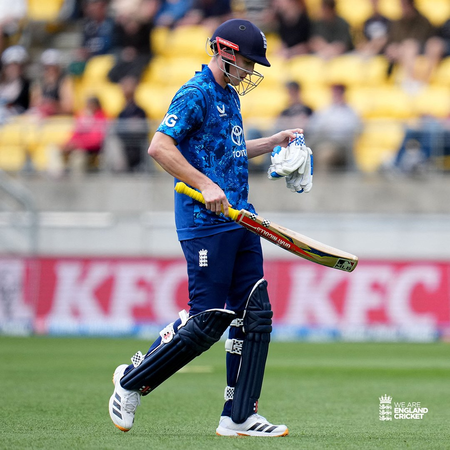 <div>We’ll try our best to be better in the future, says captain Harry Brook after England’s ODI series loss to New Zealand</div>