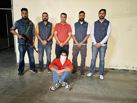 <div>Punjab’s Anti-Gangster Task Force arrest wanted criminal</div>