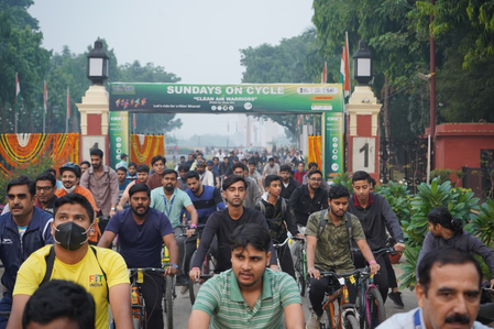 <div>46th Edition of ‘Fit India Sundays on Cycle’ highlights connection between fitness and environment</div>