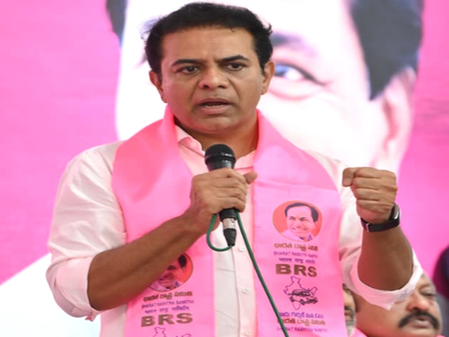<div>KTR questions Rahul Gandhi’s silence on demolitions in Telangana</div>