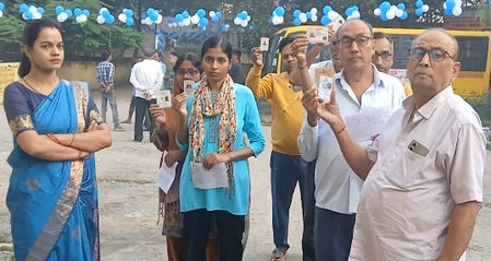 <div>‘Felt proud, contributed something to Bihar’: Voters turn out in large numbers for 1st phase of polling</div>