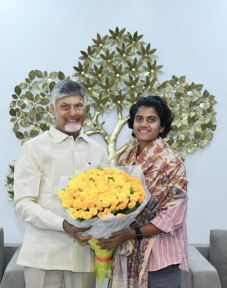Andhra Pradesh announces Rs 2.5 crore cash, govt job for Shree Charani