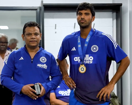 Stood up to every challenge with consistency: Sundar gets Impact Player of the Series medal in Australia
