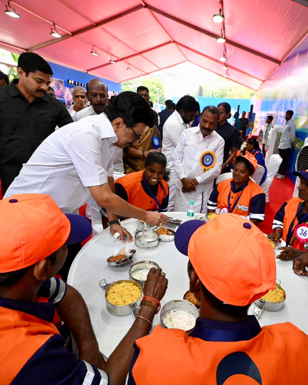 <div>Stalin launches major welfare push for sanitation workers, calls their work ‘a service, not a job’</div>