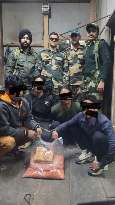 Drugs valued over Rs 4.79 crore seized in Mizoram; four arrested