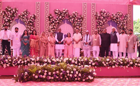 <div>UP CM, Diya Kumari in Rajasthan’s Pali for wedding of Sikkim Governor’s granddaughter</div>