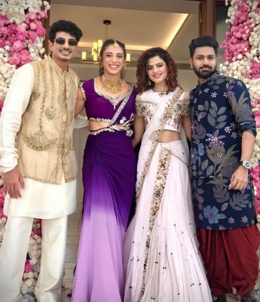 <div>Palak Muchhal offers a glimpse into brother Palaash Muchhal & Smriti Mandhana’s pre-wedding celebrations</div>