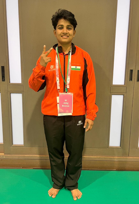 Pranjali Prashant Dhumal bags 25m pistol gold in Deaflympics