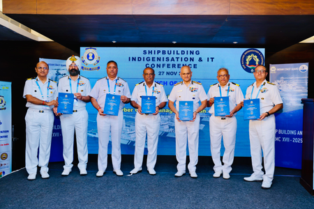 Coast Guard chief backs indigenisation, innovation in shipbuilding (Lead)