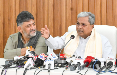 <div>No differences between us, we will work jointly for 2028 Assembly polls: K’taka CM Siddaramaiah, Dy CM Shivakumar declare unity</div>