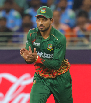 Najmul Hossain Shanto reinstated as Bangladesh Test captain until end of WTC cycle