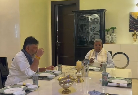 We reaffirm commitment to good governance, says Shivakumar after CM Siddaramaiah relishes idli, chicken (Ld)