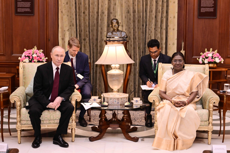 India-Russia friendship will grow even stronger in the years ahead, says Prez Murmu as she hosts Putin