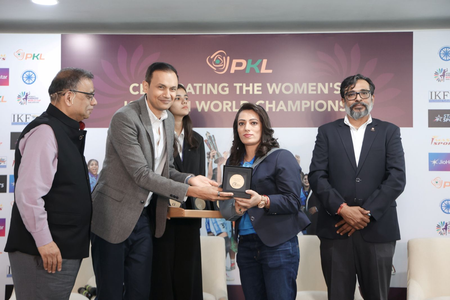 PKL honour Indian women’s kabaddi WC winners