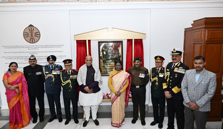 President Murmu inaugurates photo gallery dedicated to 21 Param Vir Chakra awardees