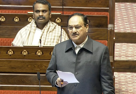 <div>‘We must block infiltrators from voter rolls to protect democracy’: JP Nadda in Rajya Sabha</div>