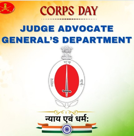 <div>Indian Army’s Judge Advocate General’s (JAG) Department celebrates its Corps Day</div>