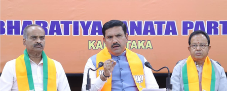 Karnataka Dy CM Shivakumar threatening industrialists: BJP
