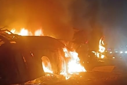 <div>One killed after 2 train coaches catch fire in Andhra Pradesh’s Anakapalli</div>