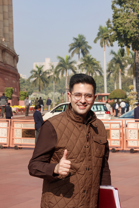 <div>AAP’s Raghav Chadha hails Centre’s draft social security rules as milestone for gig workers</div>