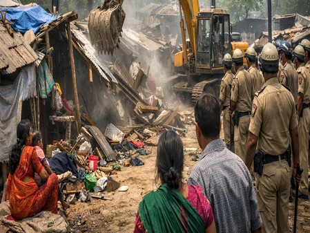 <div>Encroachers’ eviction row: KSHRC issues interim recommendations to K’taka govt, GBA</div>