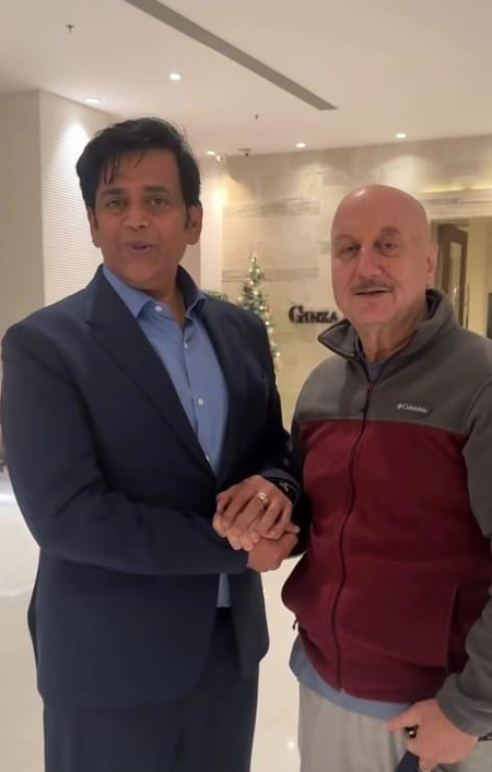 <div>Anupam Kher is excited to work with ‘brilliant actor’ Ravi Kishan in ‘Khosla Ka Ghosla 2’</div>