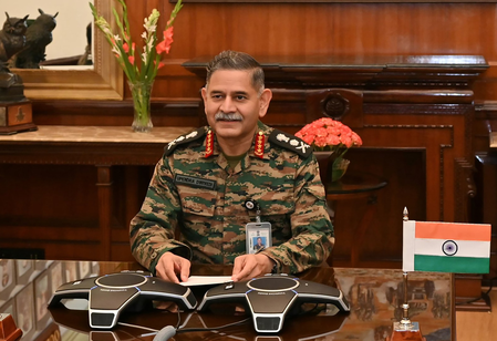 Indian army chief leaves for visits to UAE, Sri Lanka (Lead)