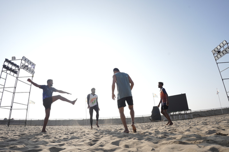 KIBG provide platform to showcase skills on natural surface: Mandaviya