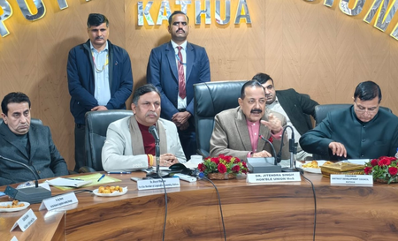 <div>Work underway to stop flow of J&K water to Pakistan: MoS Jitendra Singh</div>