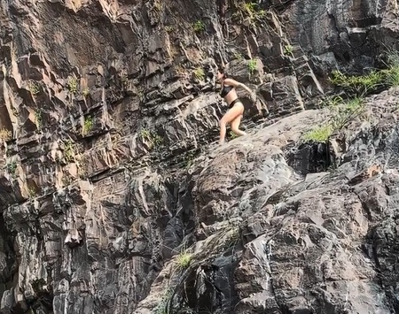 <div>Fatima Sana Shaikh shares her enlightening experience with cliff jumping: ‘Just take the leap’</div>