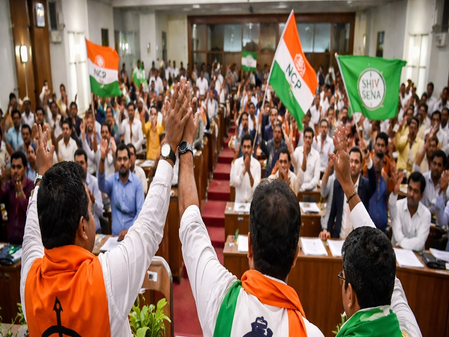 Shiv Sena with NCP support secures majority in Ambernath Municipal Council, likely to worry BJP