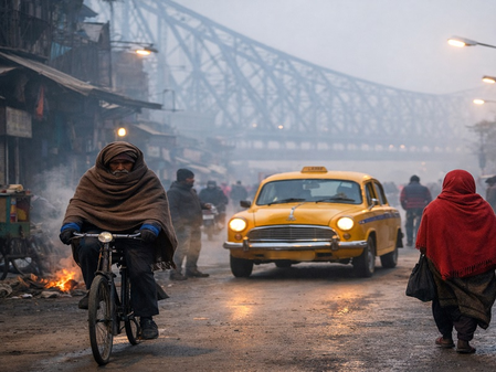 Cold spell makes comeback in several Bengal dists even as mercury rises in Kolkata