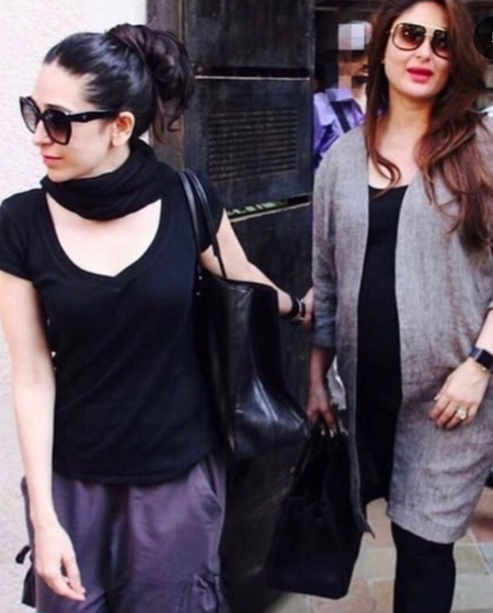 Karisma Kapoor shares 2016 throwback pic featuring a heavily pregnant Kareena Kapoor 
