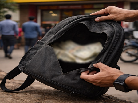 <div>Bihar: Miscreants steal Rs 1.40 lakh by slitting man’s bag in crowded market</div>