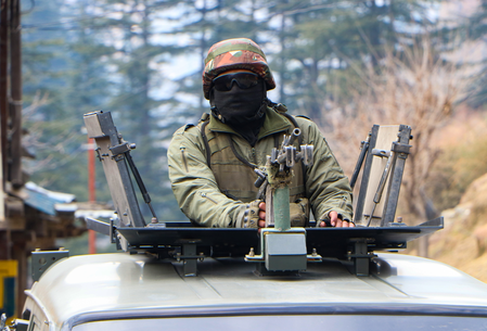 <div>Fresh encounter breaks out between security forces and hiding terrorists in J&K’s Kishtwar</div>