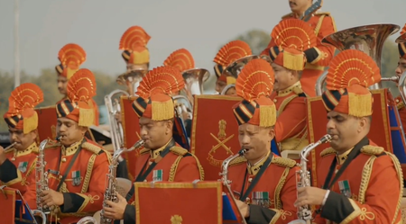 <div>Army’s Symphony Band displays special ‘Vande Mataram’ musical performance at CP</div>