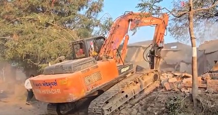 <div>Anti-encroachment drive in Ahmedabad’s Vatva area, over 450 houses and shops to be razed</div>