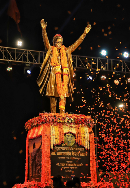 <div>‘Centenary of lion’s roar’: Shiv Sena(UBT) reiterates ‘Marathi Abhimani’ in its tribute to Balasaheb Thackeray</div>