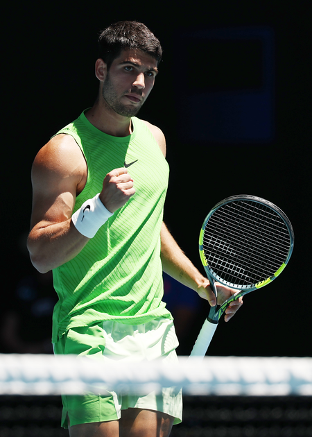 Aus Open: Alcaraz rolls into Rd-4 with record-breaking win in his 100th Grand Slam match