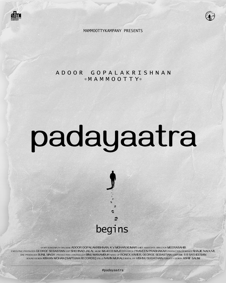 <div>Mammootty’s film with iconic director Adoor Gopalakrishnan titled ‘Padayaatra’</div>
