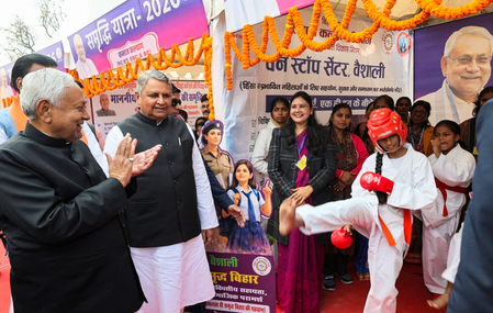 Samriddhi Yatra: CM Nitish Kumar launches, inaugurates projects worth Rs 152cr in Vaishali