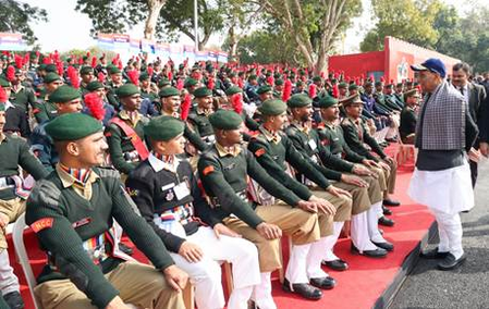 <div>Defence Minister Rajnath Singh praises NCC cadets’ role in Op Sindoor mock drills</div>