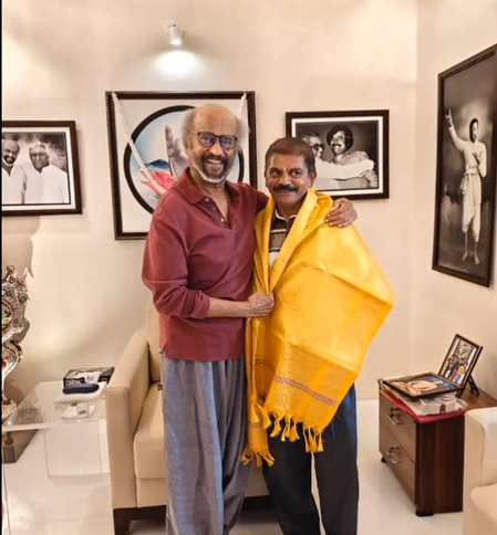 Rajinikanth gifts gold chain to Madurai fan who sells parottas at Rs 5 a piece