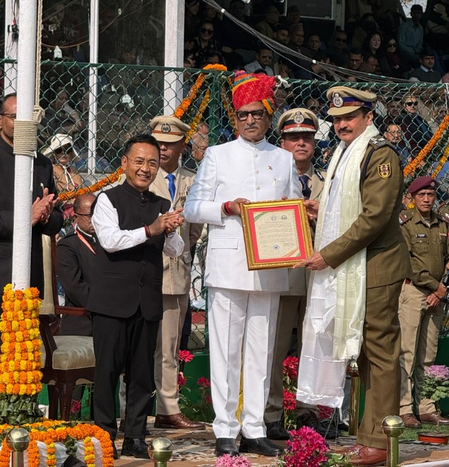 Sikkim marks Republic Day with grand parade at Paljor Stadium