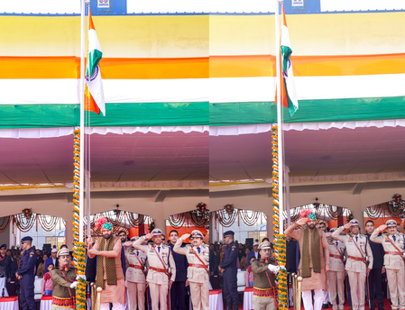No difference between govt’s words and its actions: Haryana CM at R-Day function