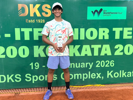 ‘Told myself to keep fighting and not give up on any point,’ says Aradhya Kshitij on winning ITF J200 Kolkata